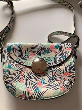 Sac motif perroquet