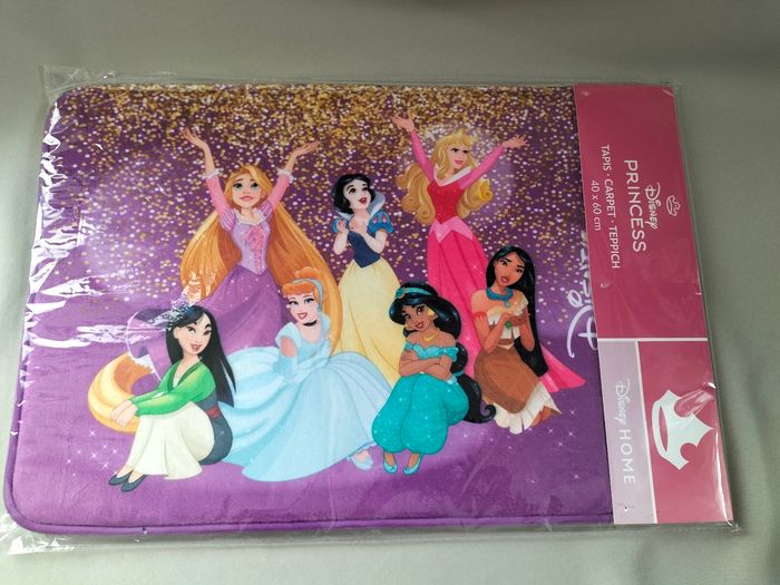 🩷 Tapis en mousse Princesses - 40x60 cm - Disney - Neuf 🩷