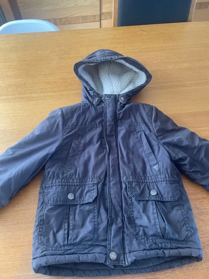 Manteau hiver chaud garçon 5 ans
