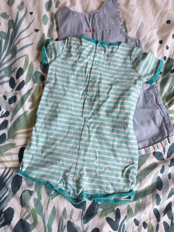 Lot 2 babygro sergent major 18 mois été - photo numéro 5