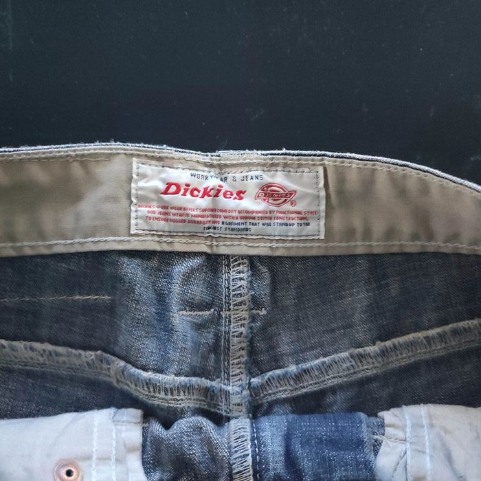 Bermuda jeans denim hip-hop large baggy short Dickies y2k 2000 taille 28us 38eu - photo numéro 2
