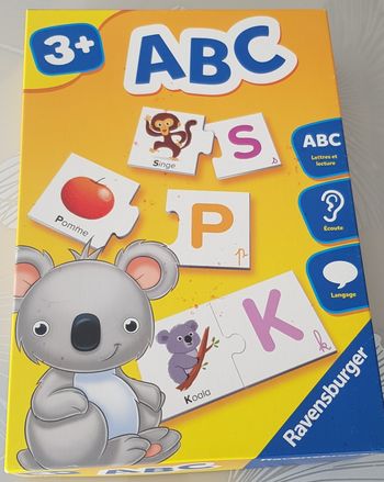 ABC jeu pour découvrir l'alphabet