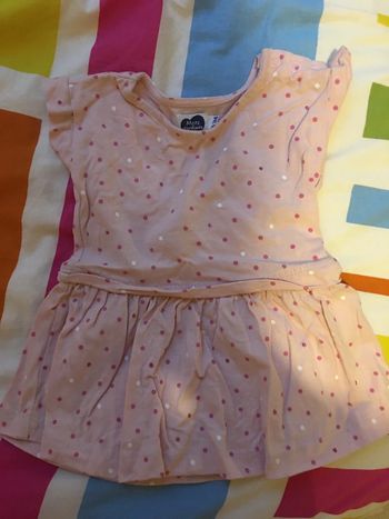 Robe fille mots d’enfant 3 mois