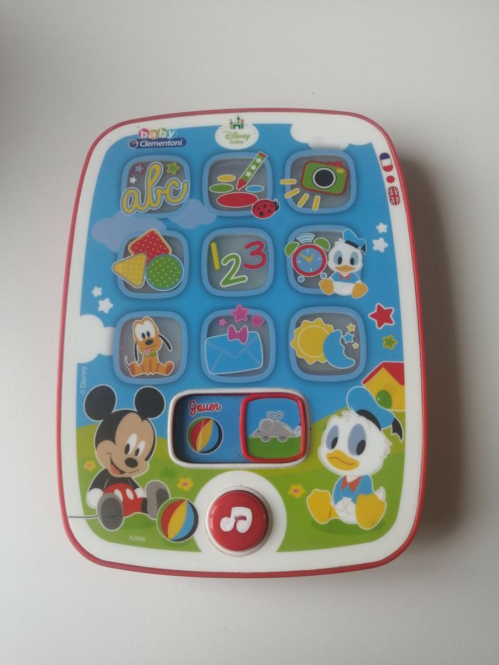 tablette éducative disney baby français anglais - photo numéro 3