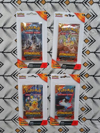 Pokémon Artset Booster EV08 | Étincelles déferlantes - Neuf Scellé [FR]