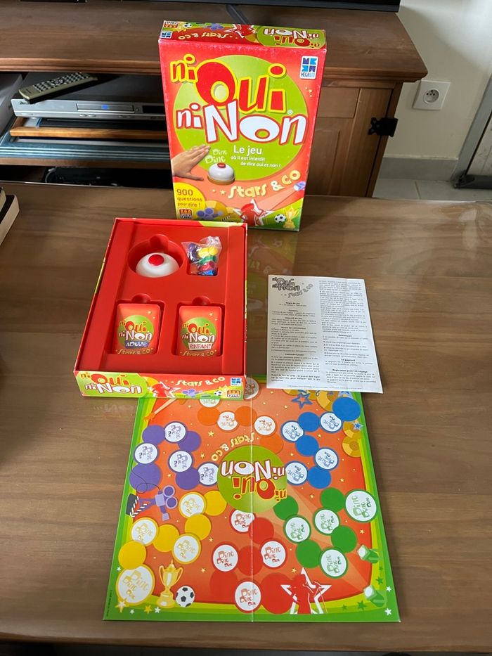 Jeu Ni oui Ni non Stars & Co Megableu 7 ans - photo numéro 2
