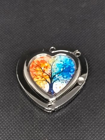 Porte sac a main coeur arbre de vie