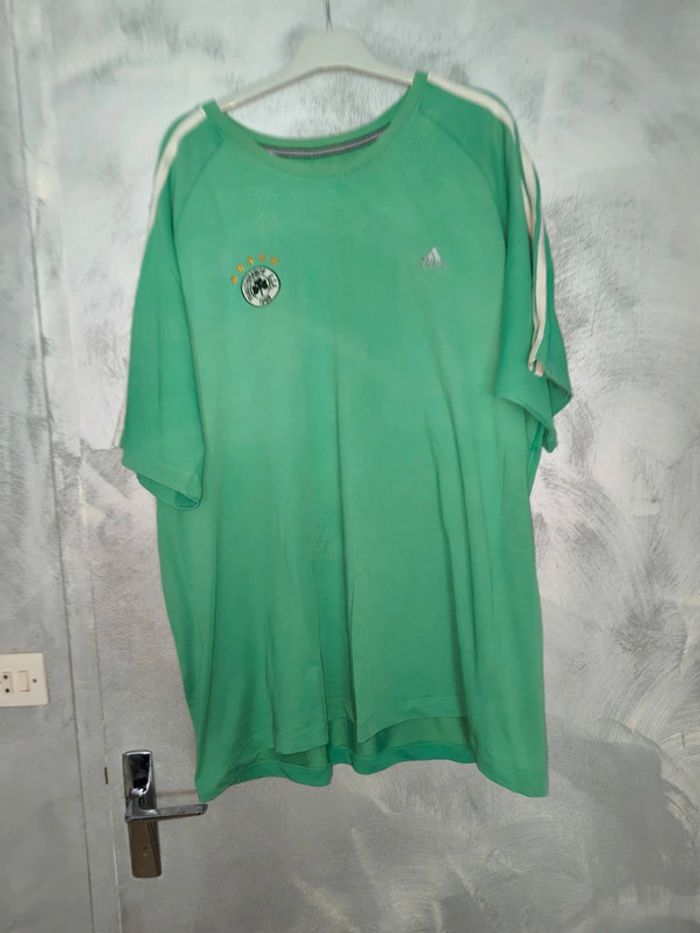 Tee shirt vert adidas taille XXL