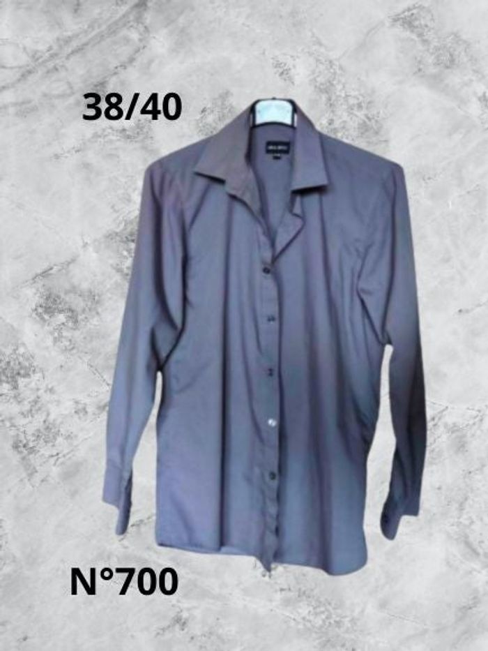 N°700 Chemise grise T38/40. B.A. Basic.
