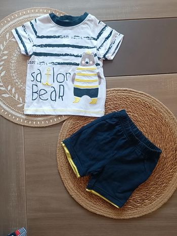 🐼 Bel ensemble été taille 6mois