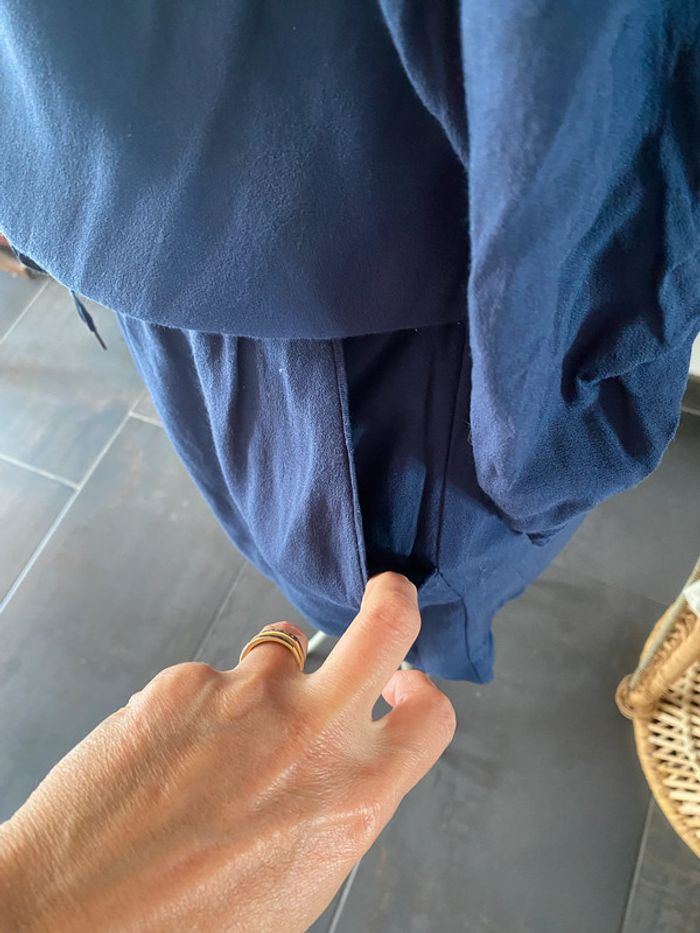 Robe Promod bleu marine taille 38 - photo numéro 5