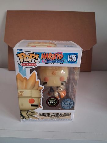 Figurine Funko Pop Naruto Uzumaki Kurama Link mode 1465 chase