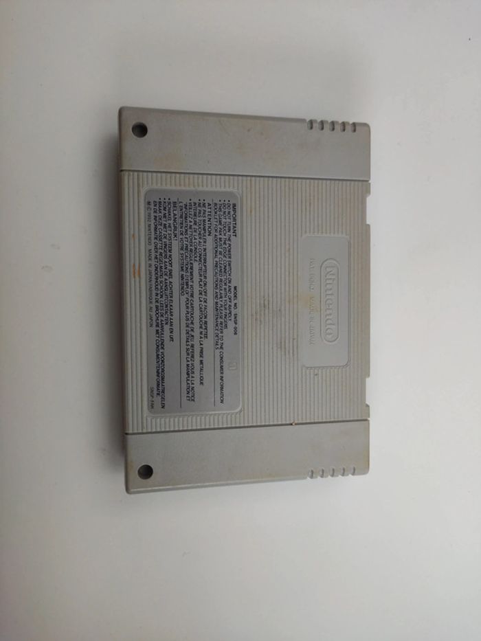 Jeu Super Nintendo - Mortal Kombat - snes fah complet - photo numéro 5