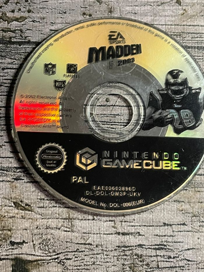 Madden 2003 - Nintendo Gamecube Loose Version EUR - photo numéro 2