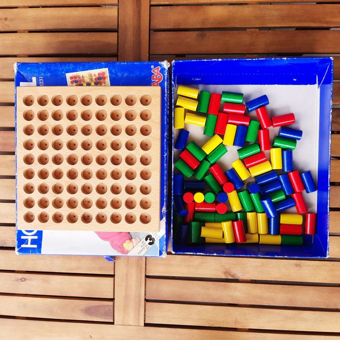 Tableau à fiches en bois HABA – Jeu éducatif Montessori - photo numéro 2