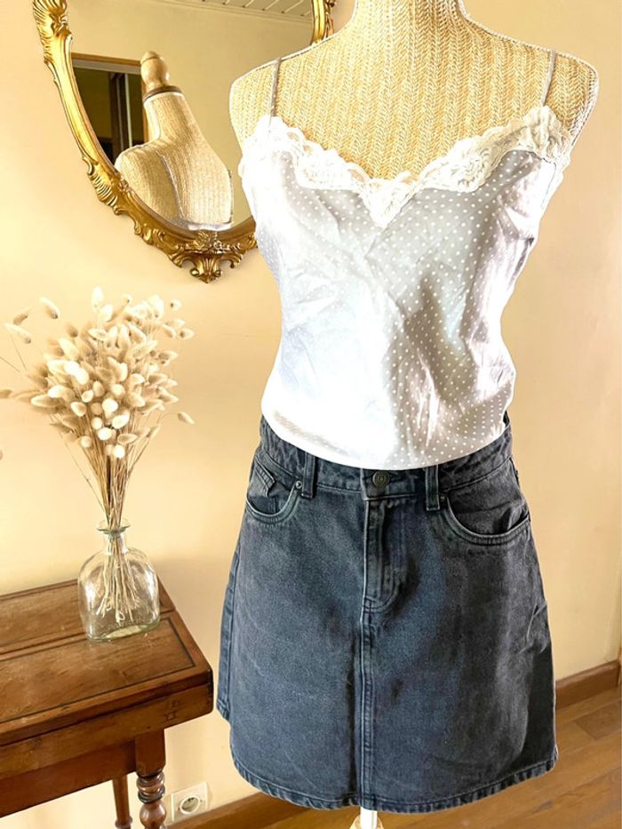 Sublime Jupe en Jean - Vero Moda taille L - photo numéro 2