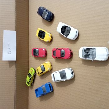 voiture divers métal (sachet de 10)