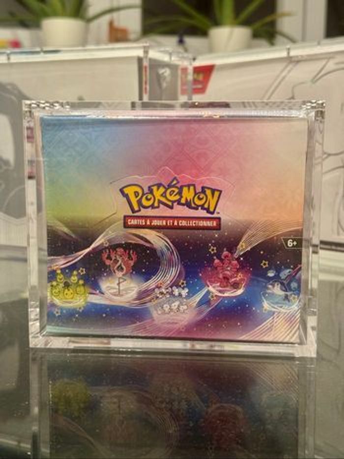 Protection acrylique aimantée pour display mini tin (x10) - boîte plexi premium neuve