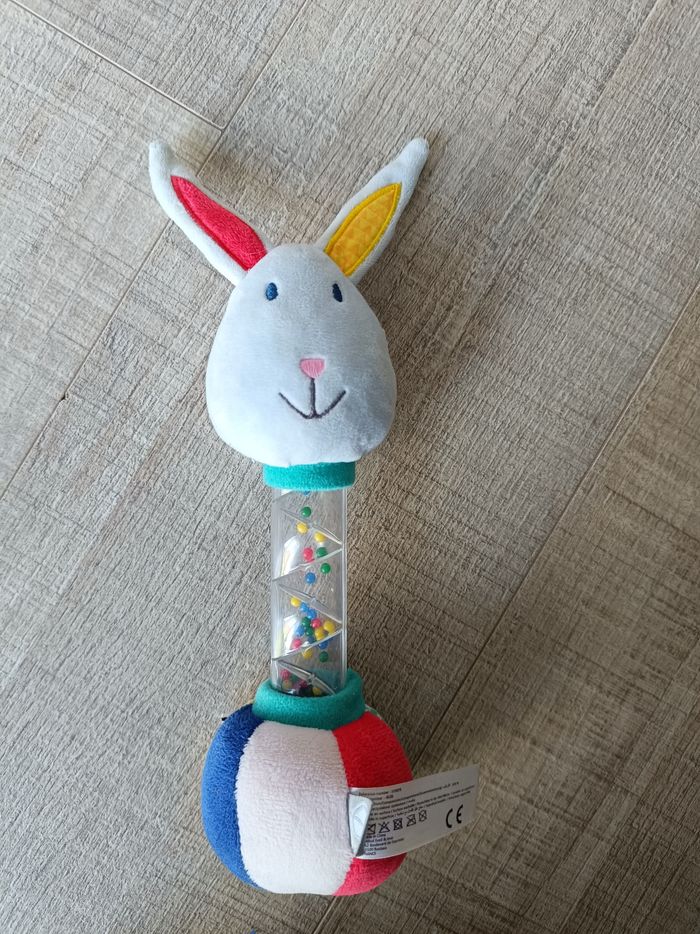 Hochet de pluie lapin oxybul