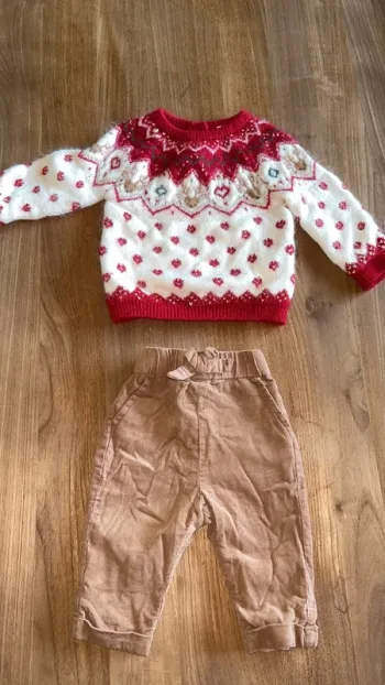 Ensemble vertbaudet 6 mois