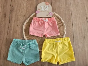 Lot de 3 short 12 mois