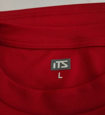 Tee-shirt rouge ITS taille L