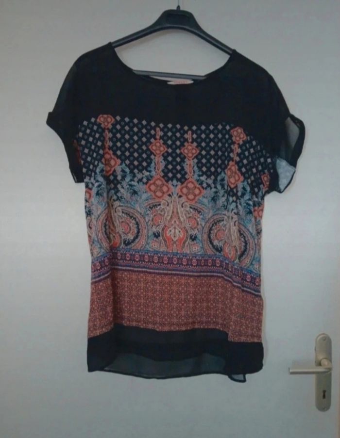 T-shirt camaïeu taille 4 transparent