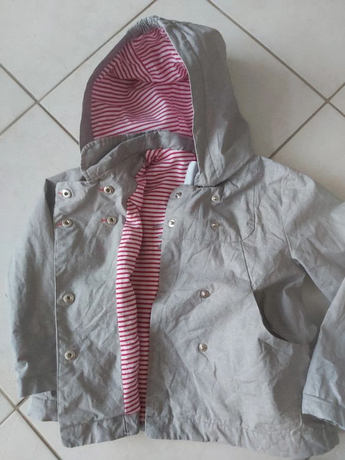 Imperméable avec capuche amovible fille Obaībi 3 ans (78) - photo numéro 2