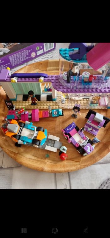 Lego friends 41351 l'atelier de customisation de kart