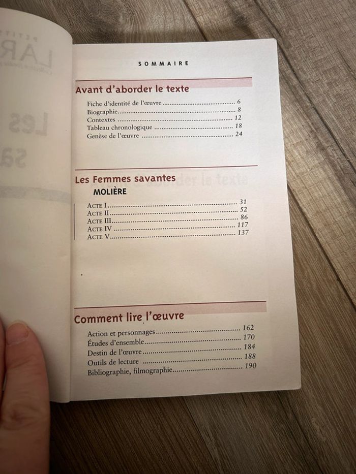 Livre les classiques de Larousse les femmes savantes - photo numéro 7