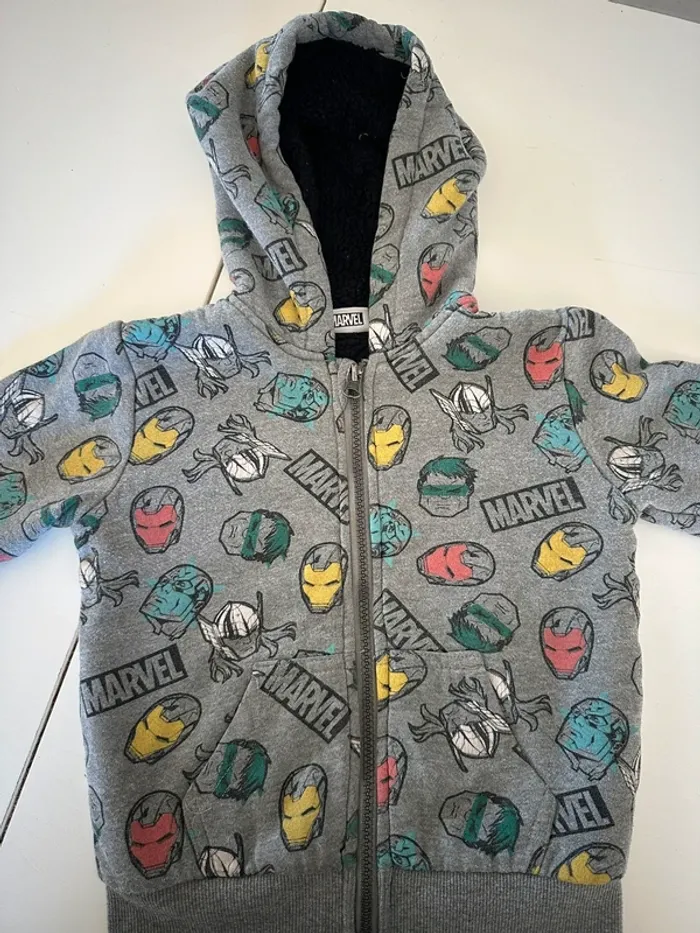 Gilet zippe Marvel Avengers