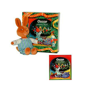 Coffret Oscar le petit kangourou livre et peluche Neuf sous blister