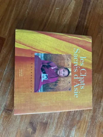 Livre les chats sacrés d’Asie