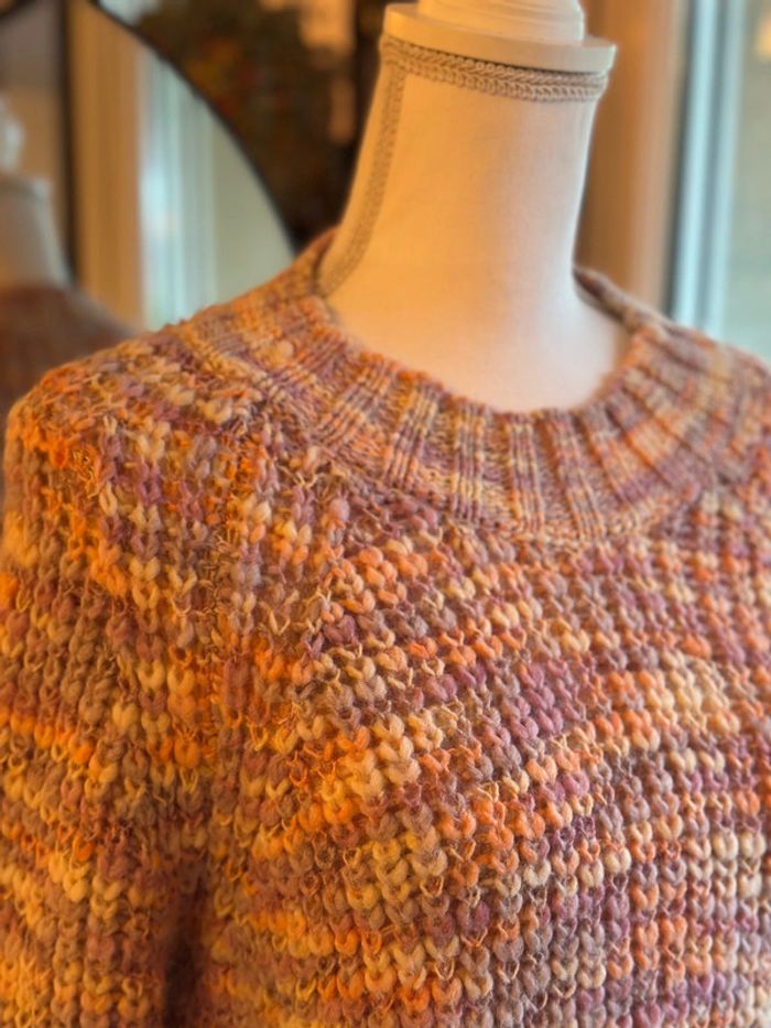 Pull Rip Curl en maille rose – Modèle Beach Party Slub XS - photo numéro 4
