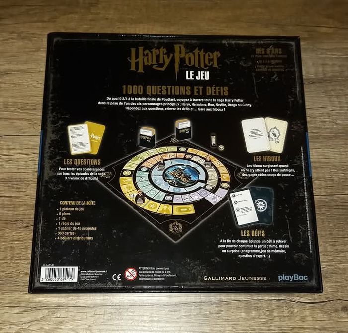 Jeu harry Potter 1000 questions et défis - photo numéro 6