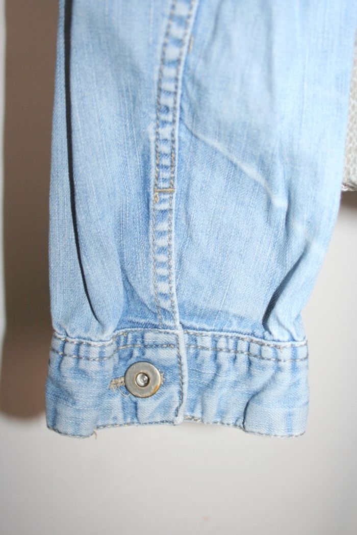 Veste en jeans Camaïeu taille petit 46 - photo numéro 5