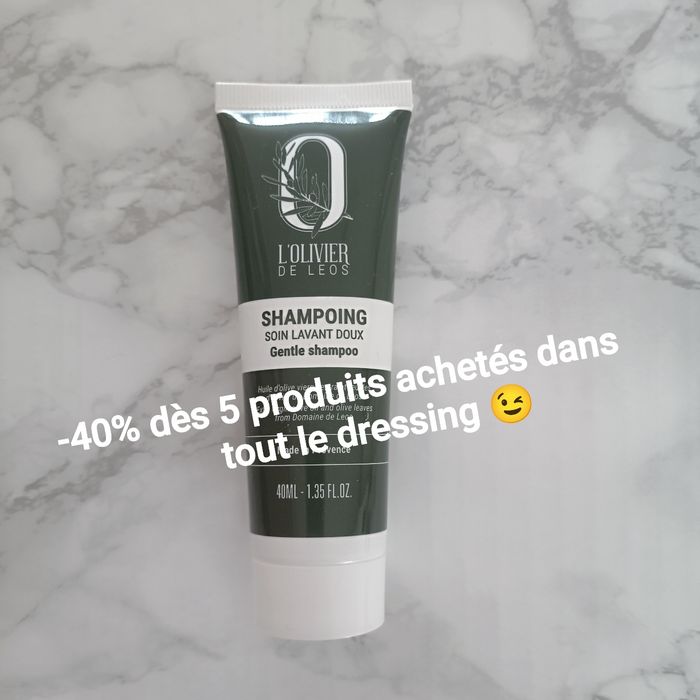 L'olivier de Leos shampooing cheveux normaux à secs 400mL