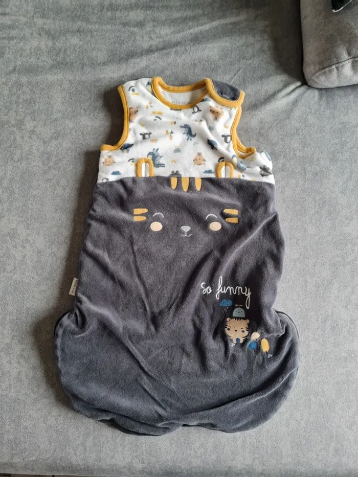 Gigoteuse velour naissance à 6mois