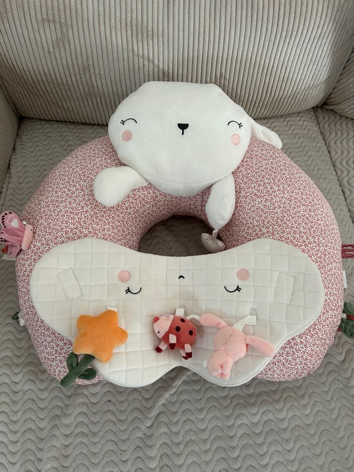 Coussin bébé des découvertes