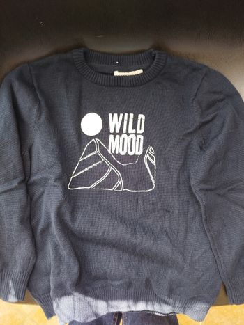 Pull fin garçon 5 ans