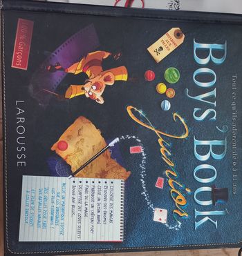 Livre garçon 6-11ans