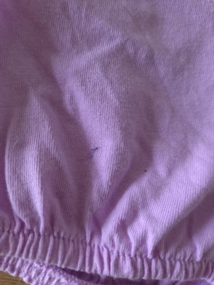 Barboteuse été violette 12 mois - photo numéro 2