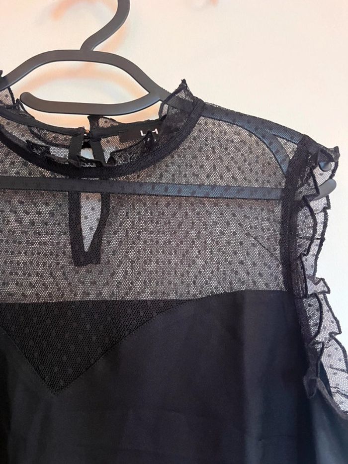 Top chic sexy tulle la halle taille 40 - photo numéro 5