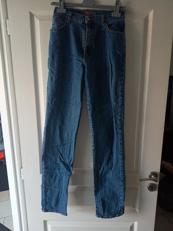 Pantalon pantashop taille 38 coloris bleu