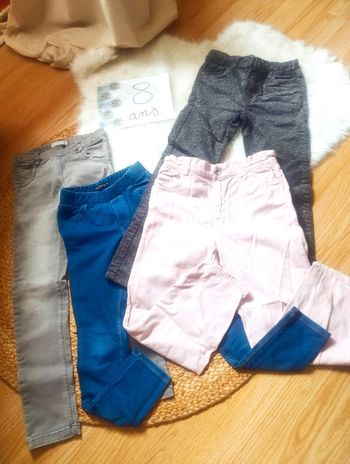 Lot pantalons 8ans