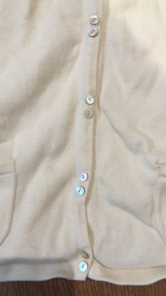 Cardigan jaune pâle Cyrillus - photo numéro 4