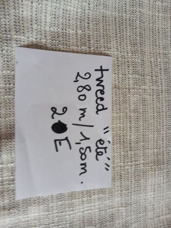 coupon de tweed "été"