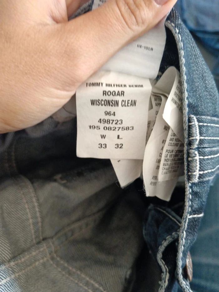 C53 jeans marine Tommy Hilfiger W33 - photo numéro 5