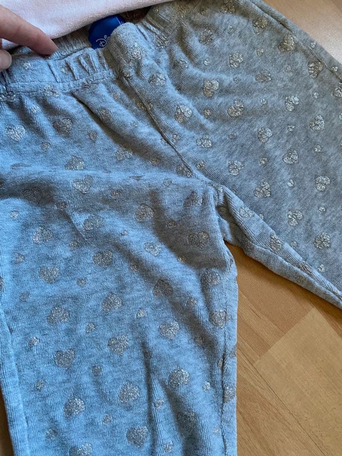 Pyjama en velours Elsa Disney Taille 5 ans - photo numéro 4