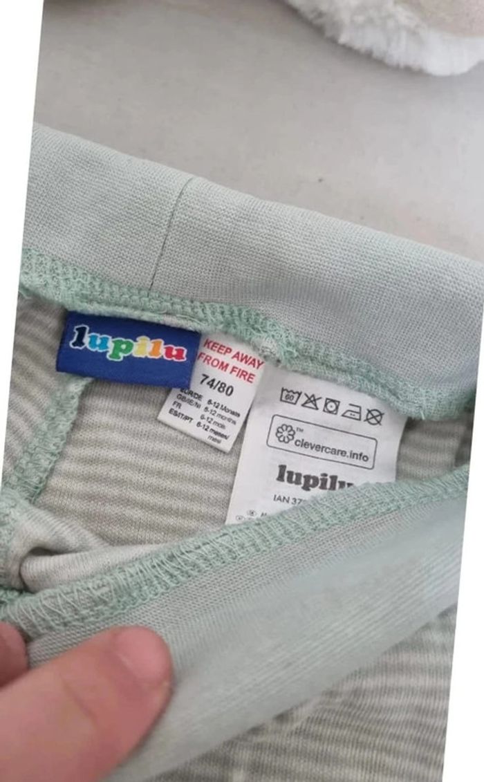 Lot pantalon lupilu 74/80 - photo numéro 3